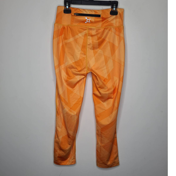 Orangetheory Geometric Orange Leggings - Picture 3 of 4